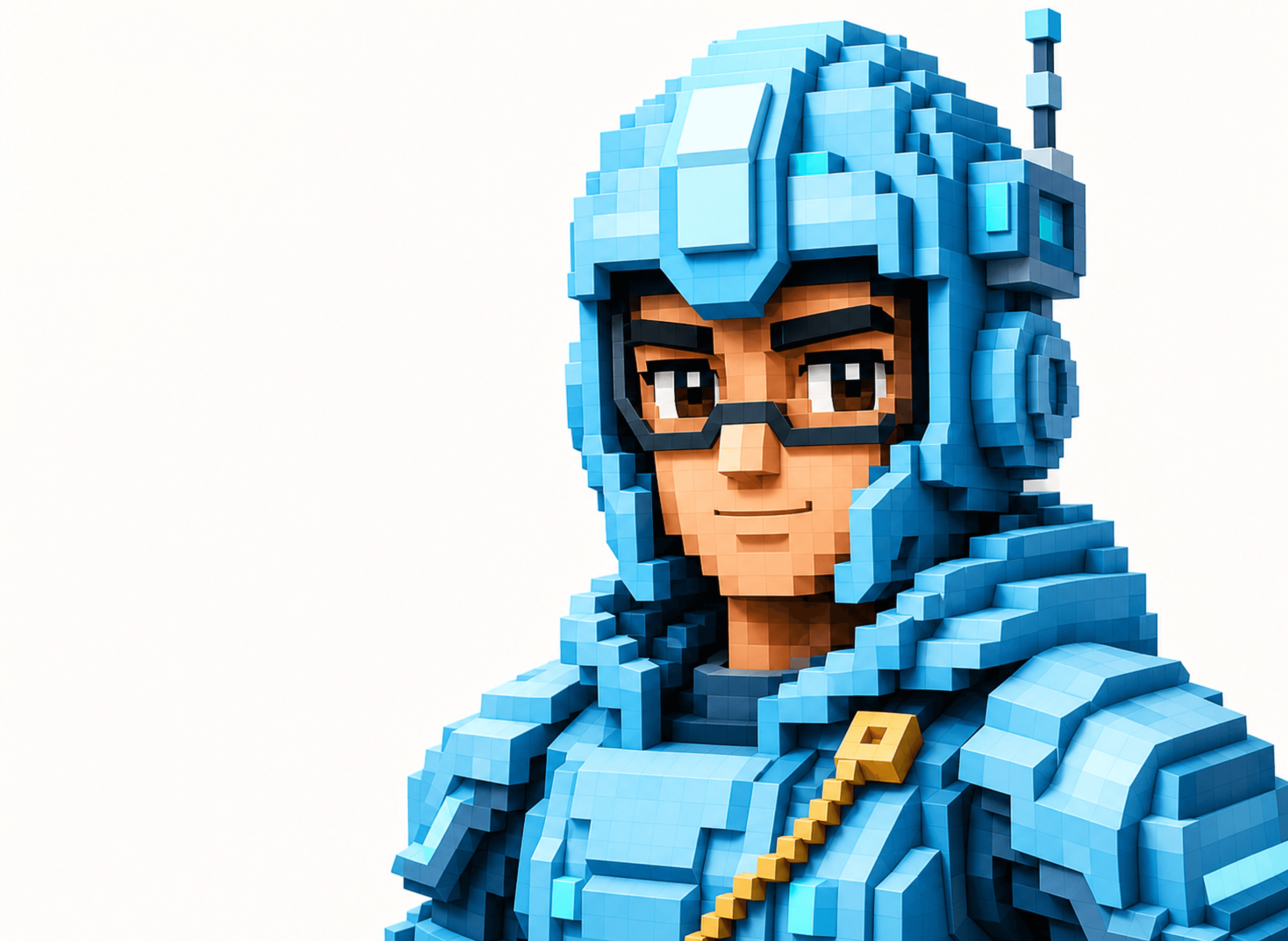 RemakeBench voxel collection artwork