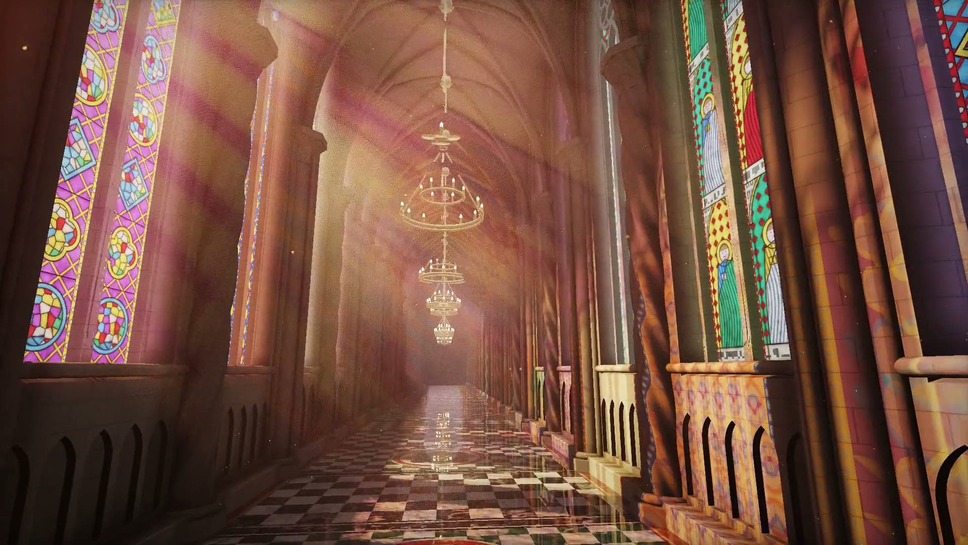 Claude Opus 5.5 · Infinite cathedral