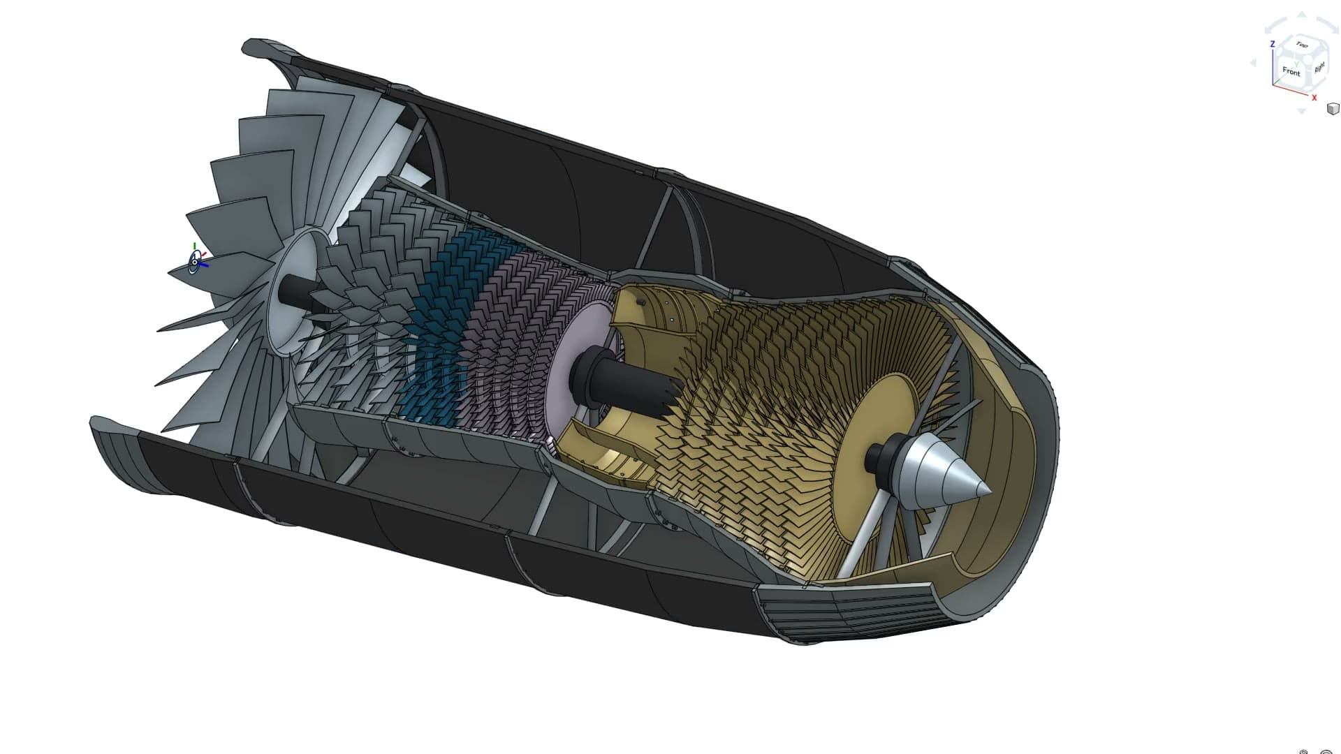 GPT-6 Astra · turbofan-cad