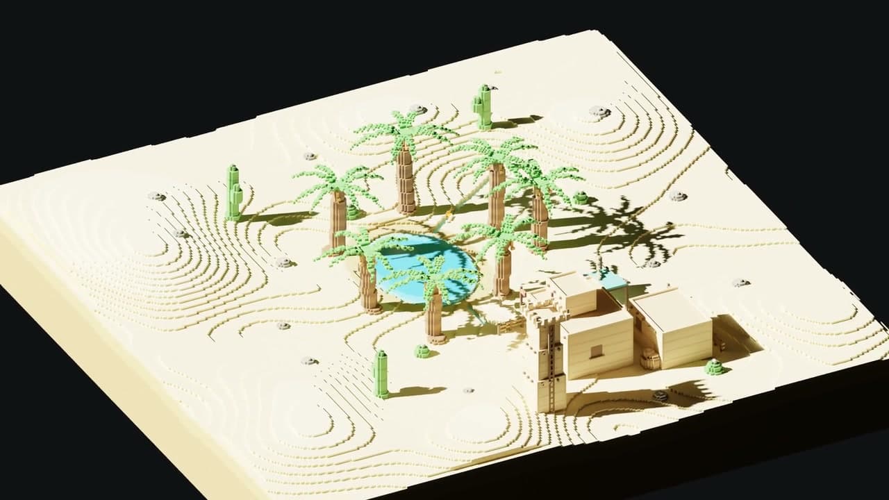 Qwen3.8 Max Preview · Oasis Outpost presentation recording poster